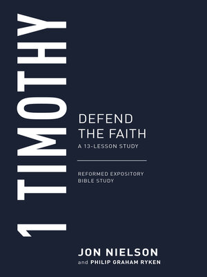 cover image of 1 Timothy